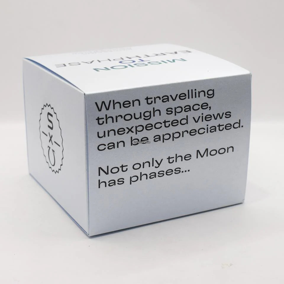 Swatch Moonswatch x Omega New Mission to EarthPhase Bioceramic Moonswatch