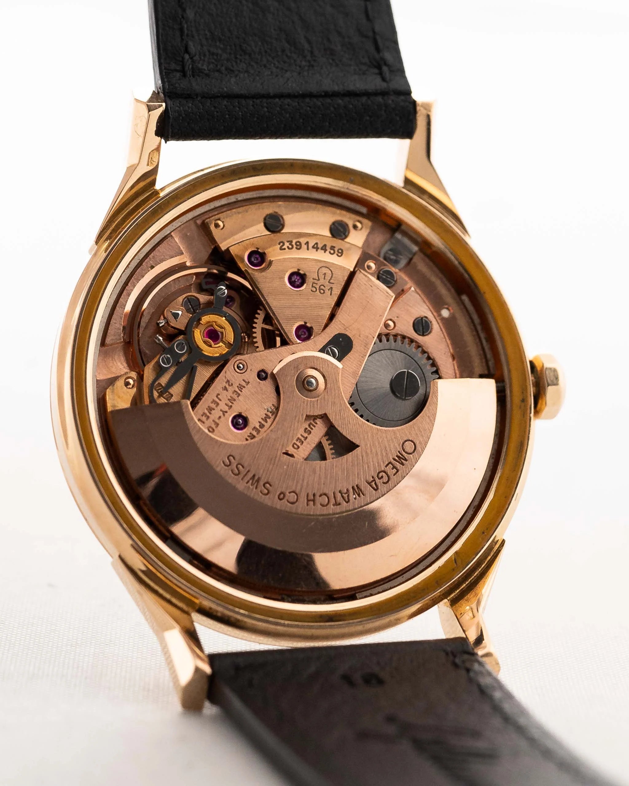 Omega Constellation 168005 Pie Pan 18k Rose 1966