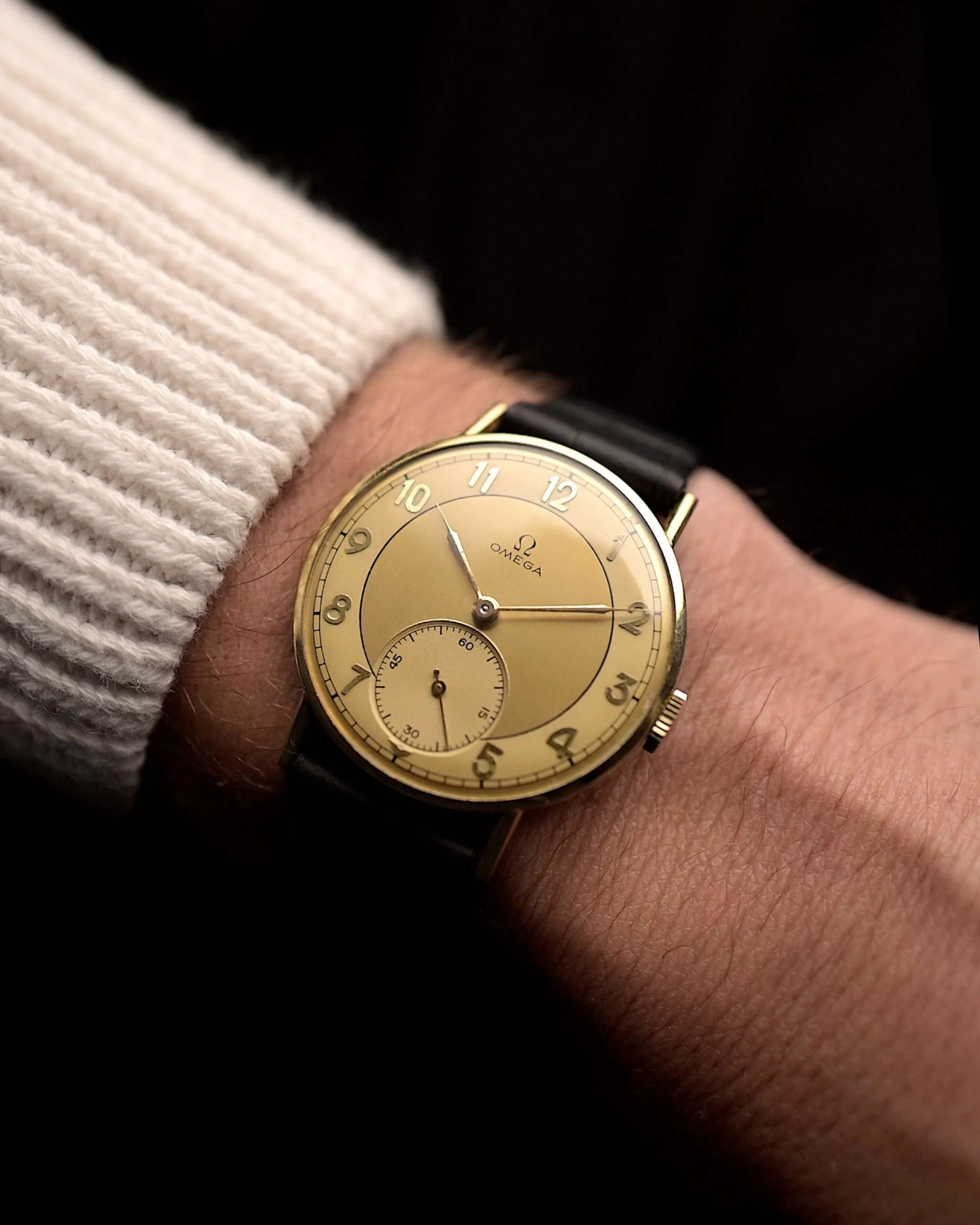 Omega Two Tone Sub Second Arabic 1939