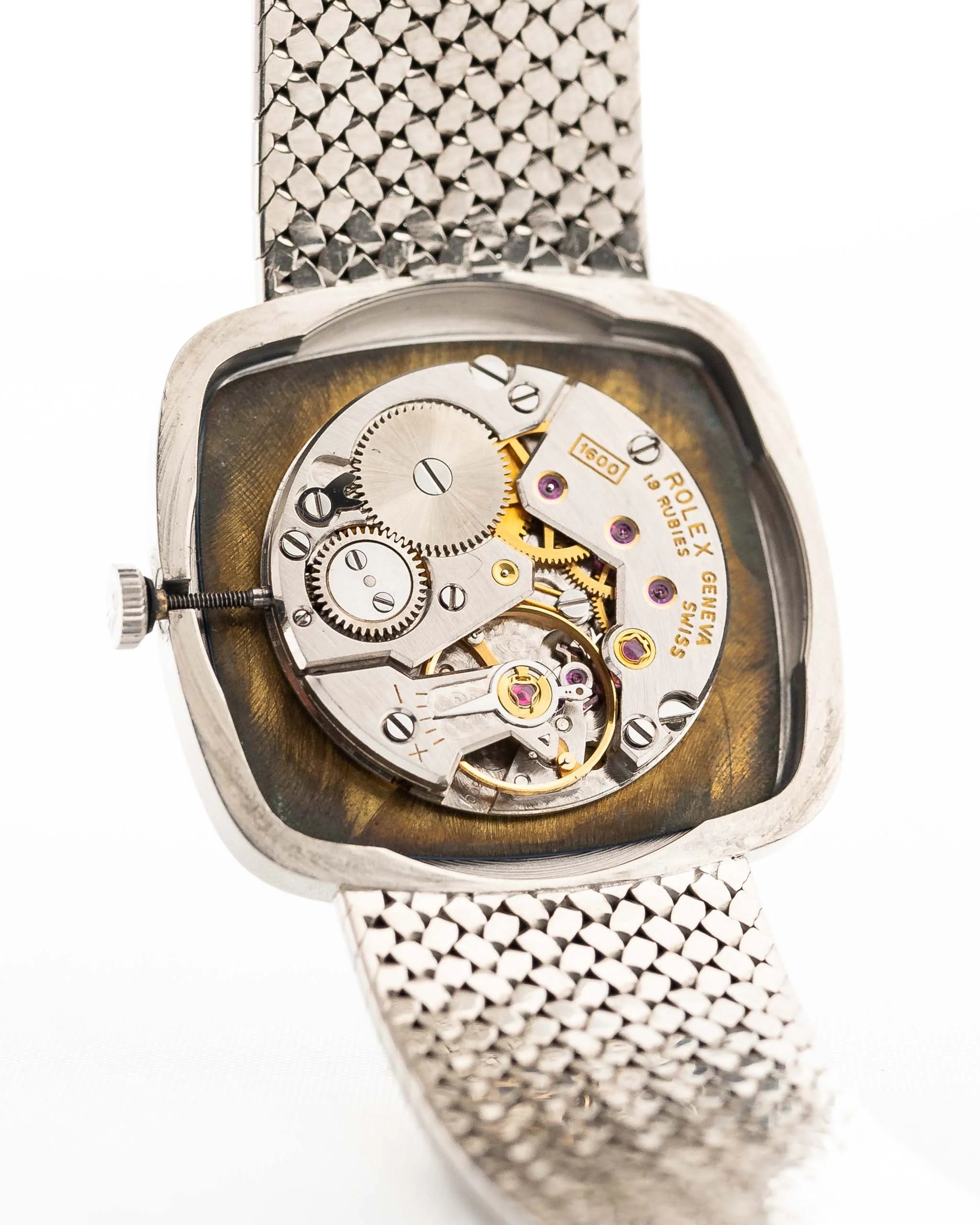 Rolex Cellini 4029 Blue Ombre 18k 1970s