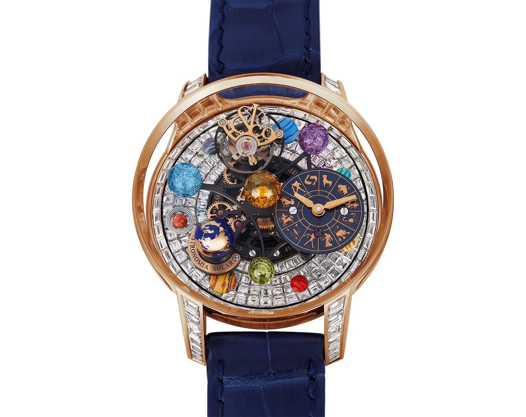Jacob & Co. Astronomia Solar Zodiac Baguette